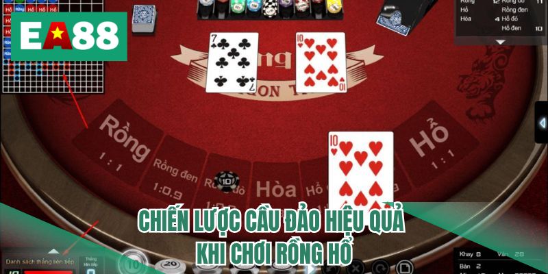 Chiến lược cầu đảo hiệu quả khi chơi Rồng Hổ